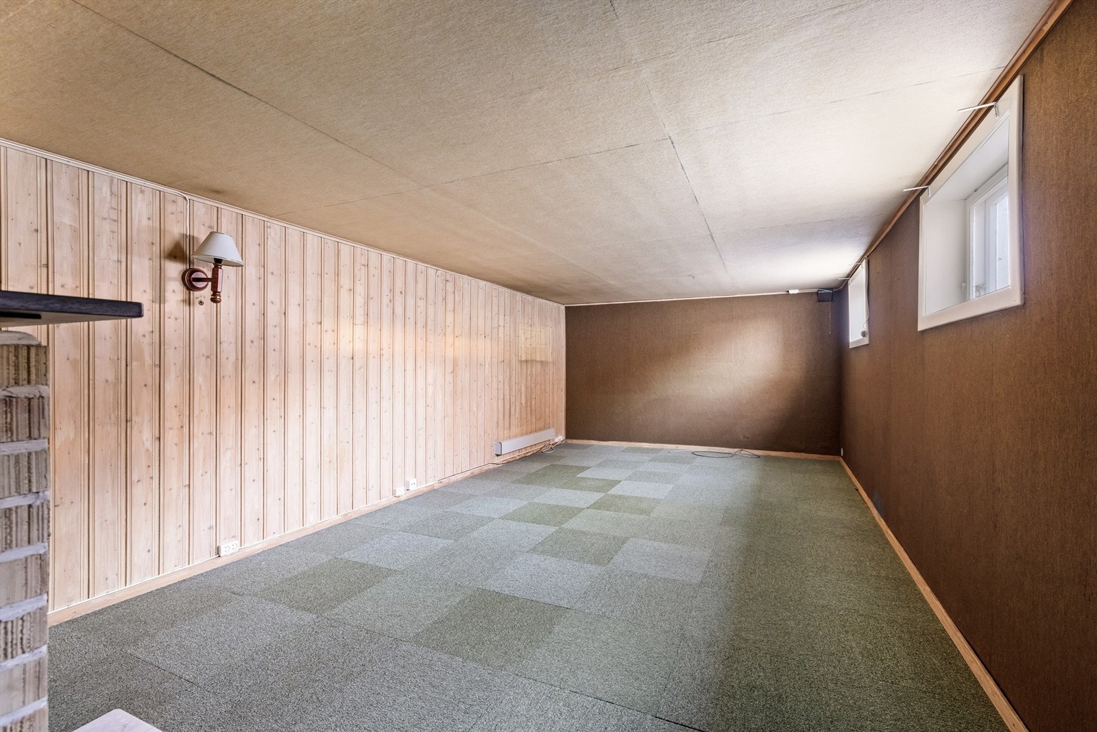 Kjellerstuen er et stort, innredet rom med mange bruksmuligheter. Galleribilde