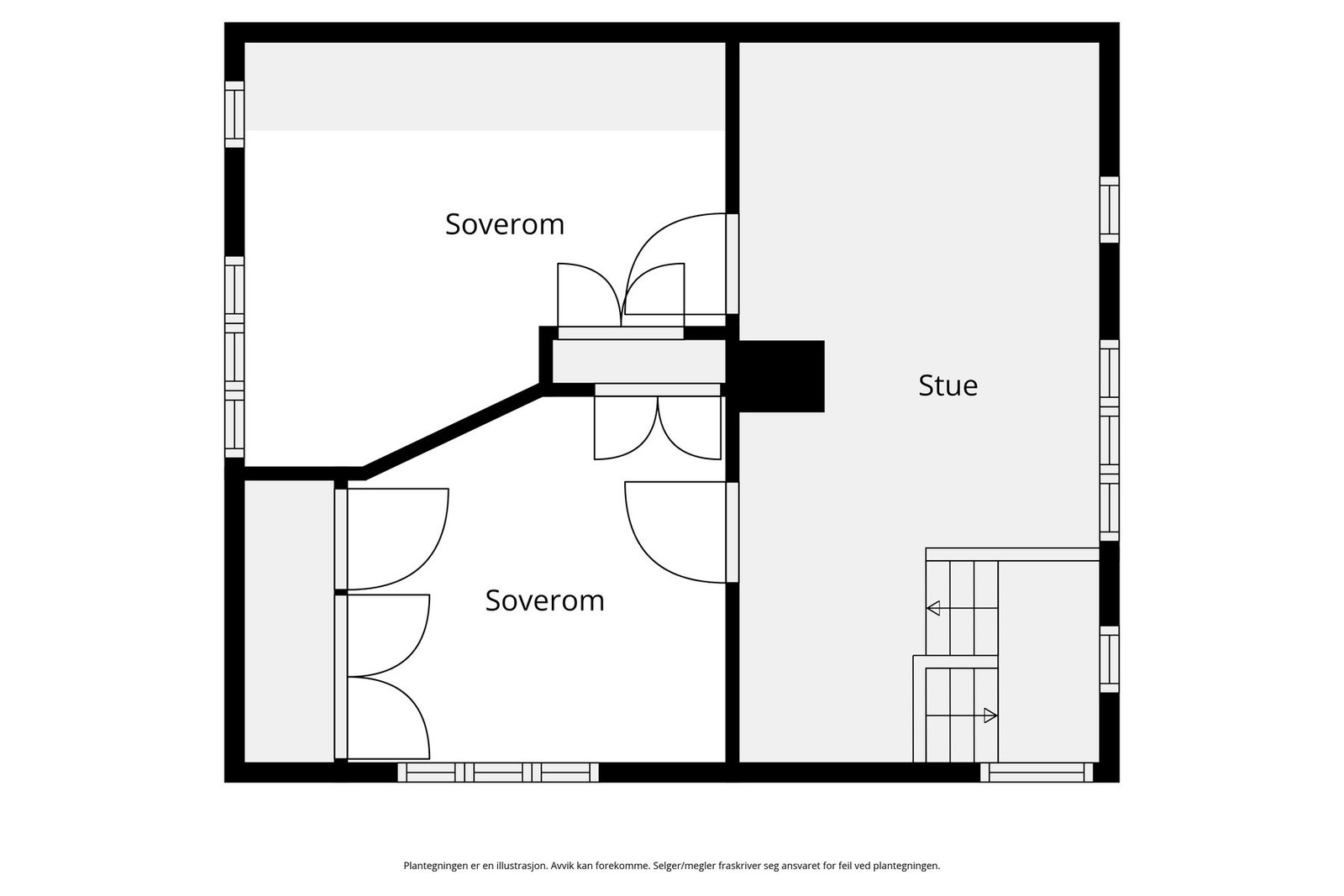 Plantegning - 2. etasje Galleribilde
