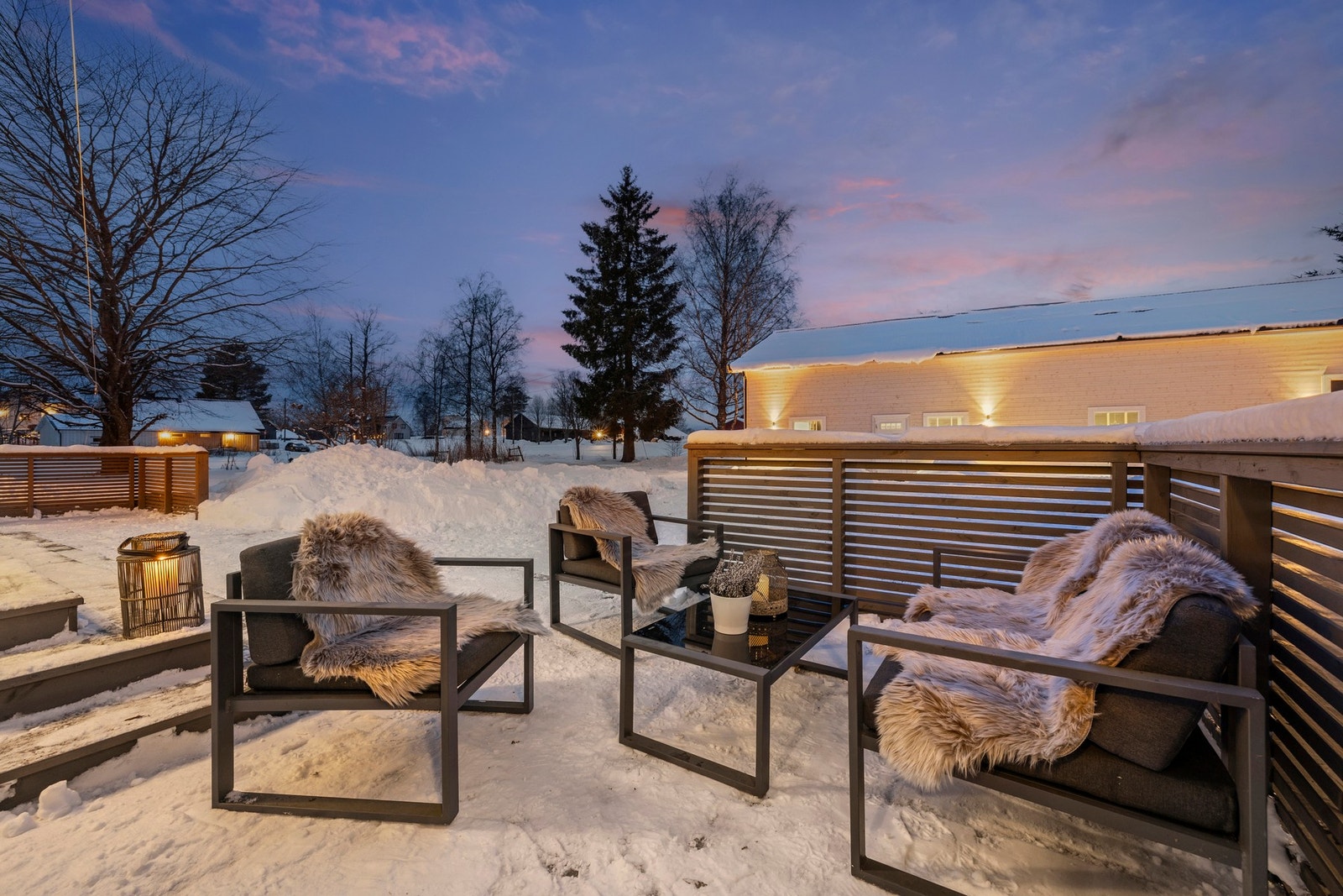 Det er naturlige soner for både avslapping, hobby, rekreasjon og barnelek. Galleribilde