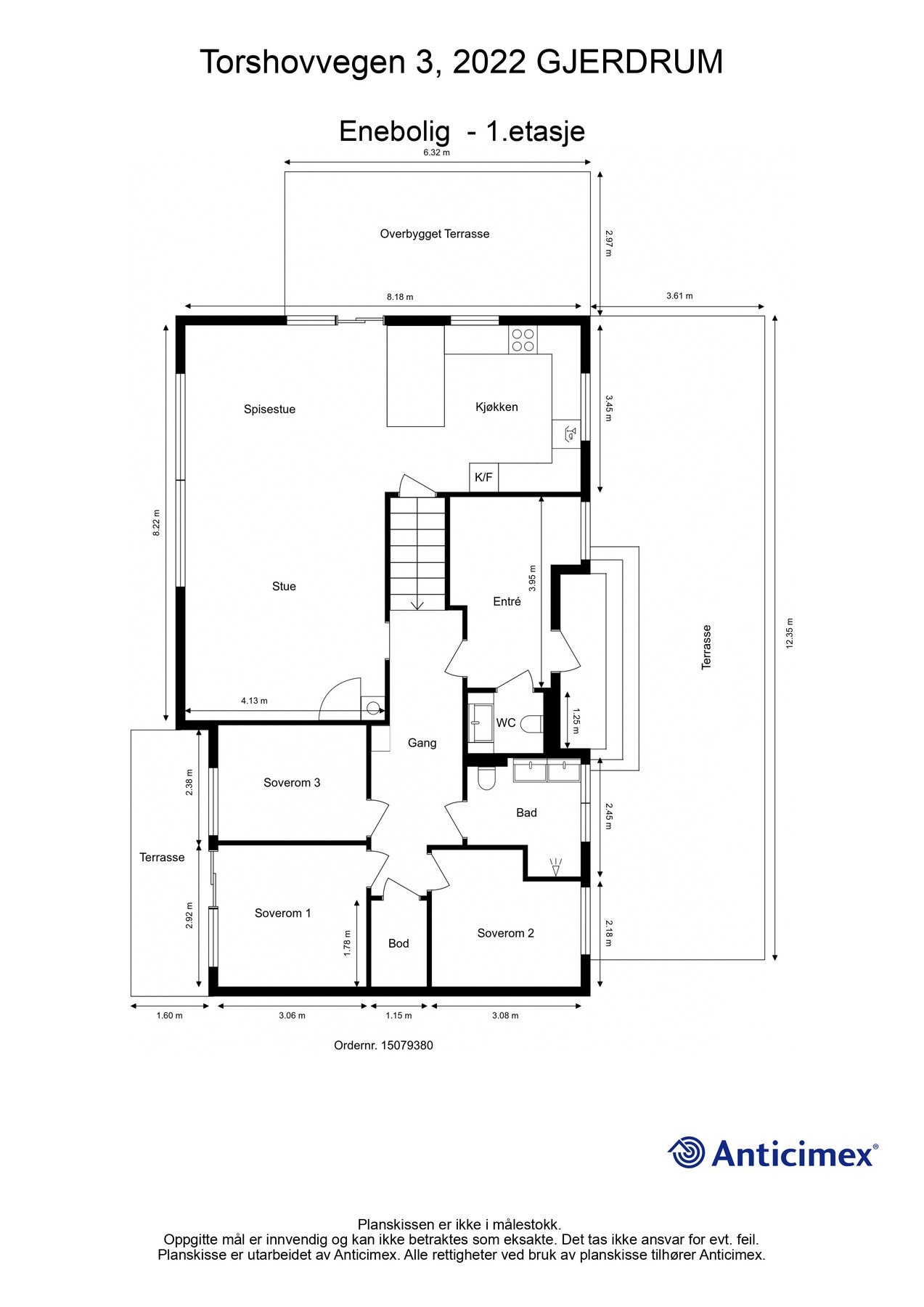 Plantegning. Galleribilde