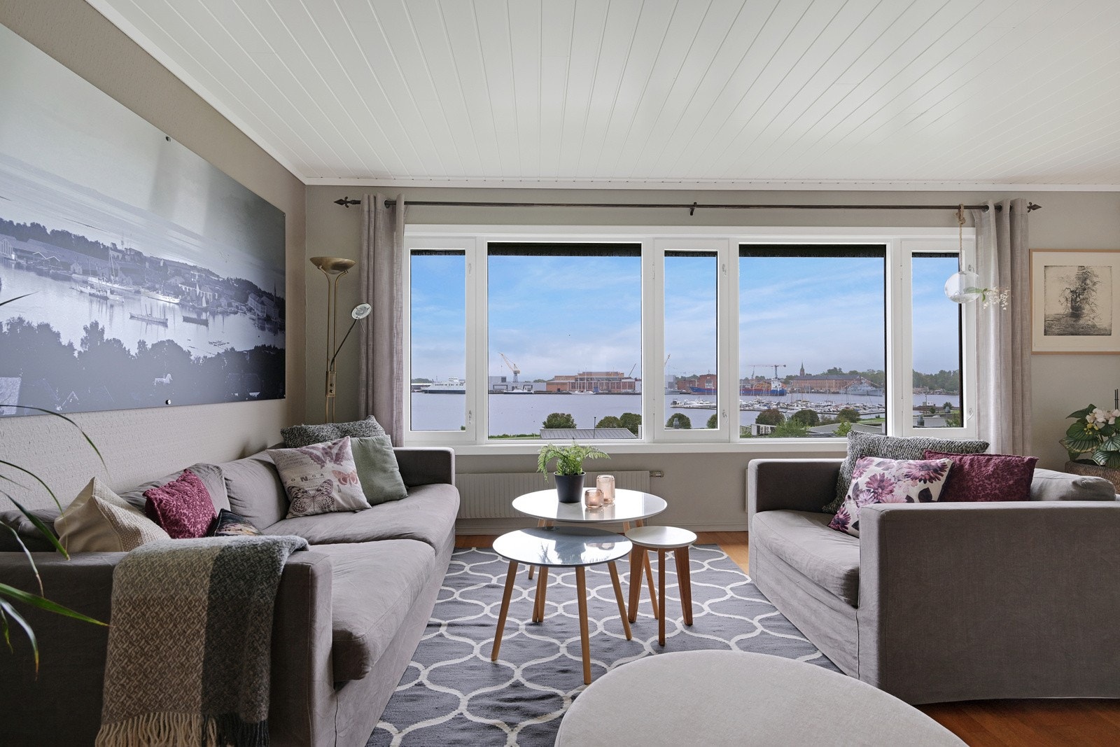 Utsikten før og nå Galleribilde