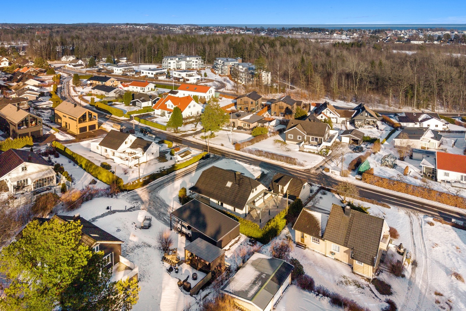 Barnevennlig beliggenhet Galleribilde