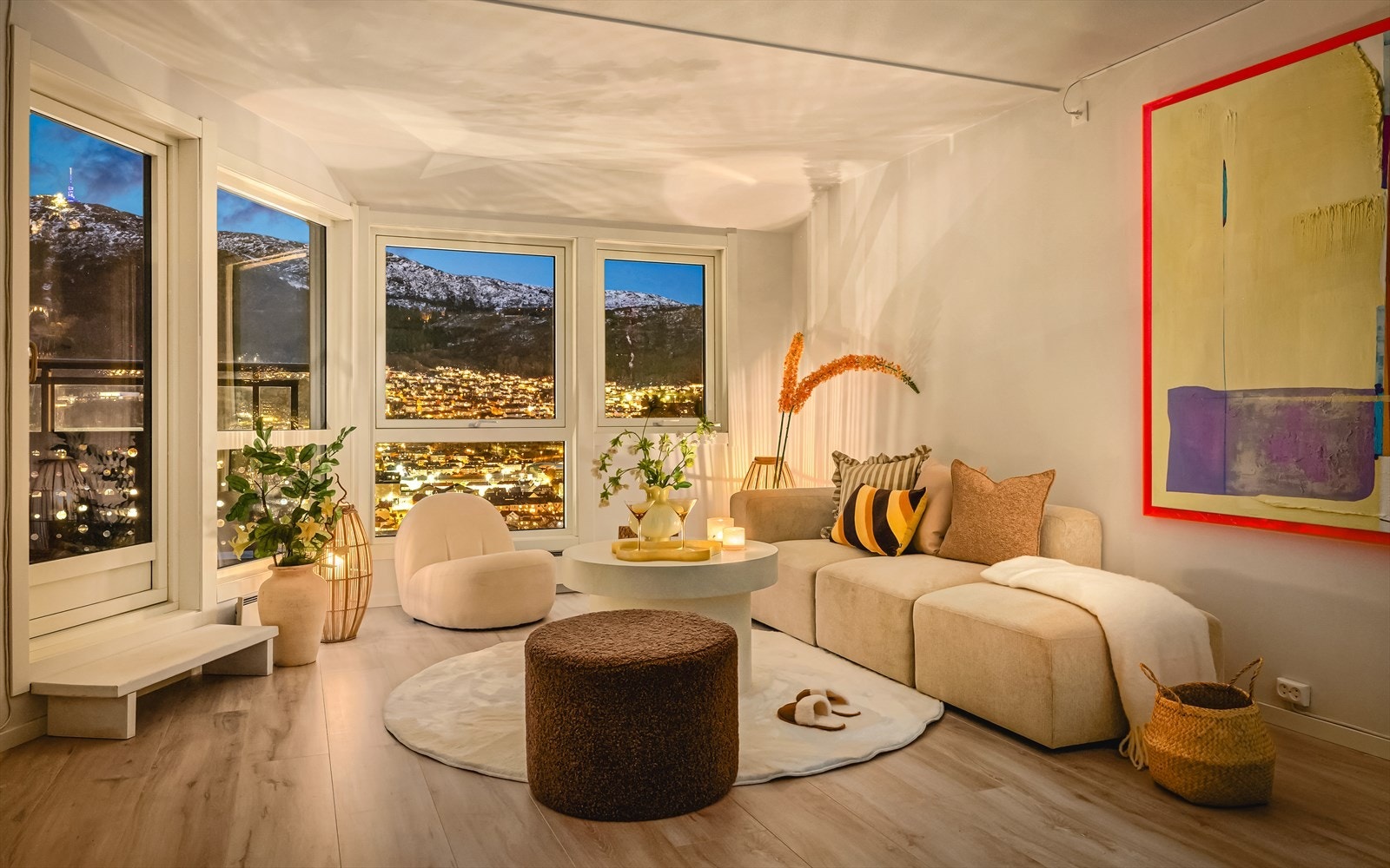 Utsikten herfra er intet mindre enn spektakulær! Galleribilde