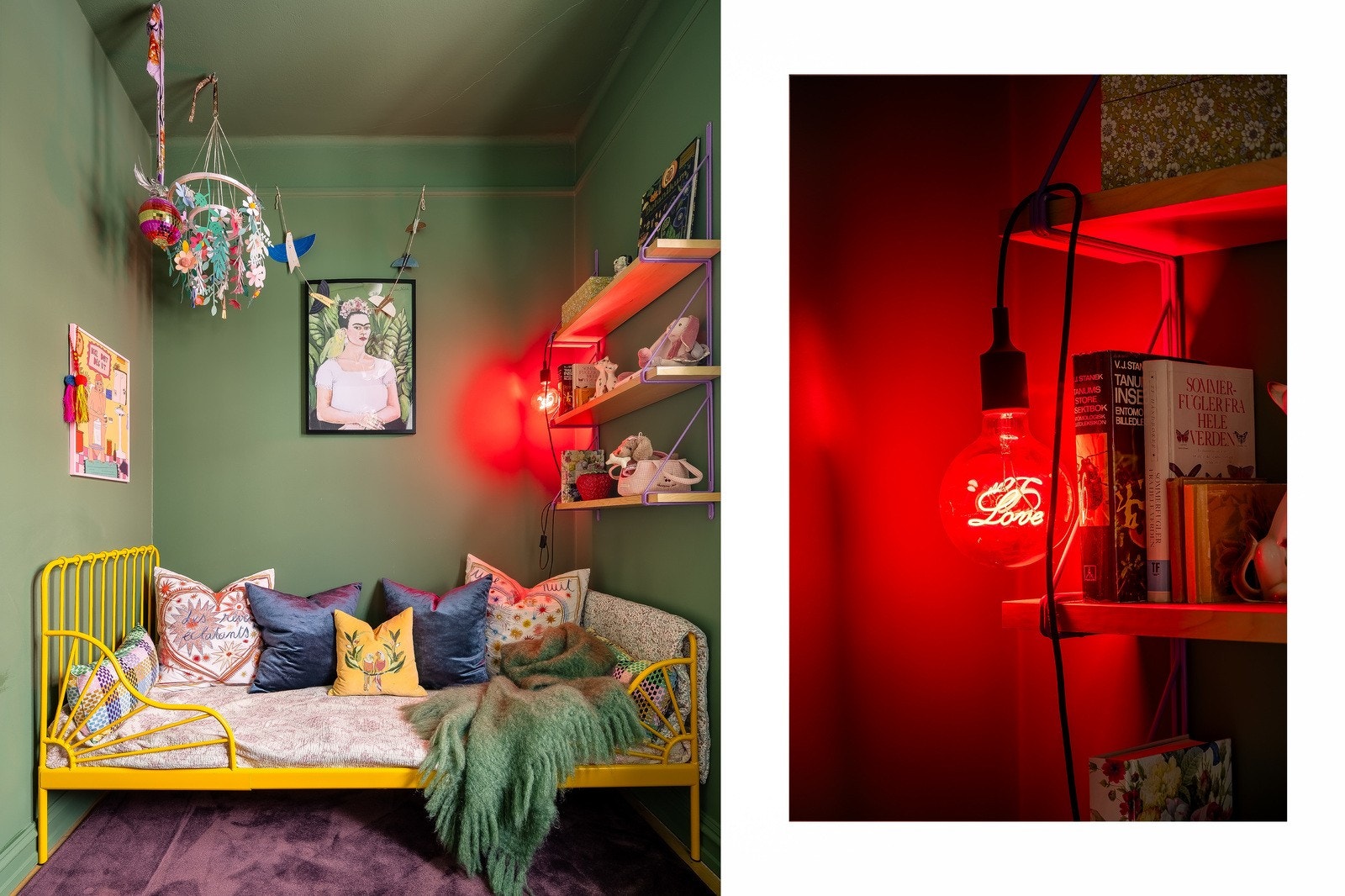 Soverommet er tilpasset slik at man får plass til en dobbeltseng om ønskelig. Galleribilde