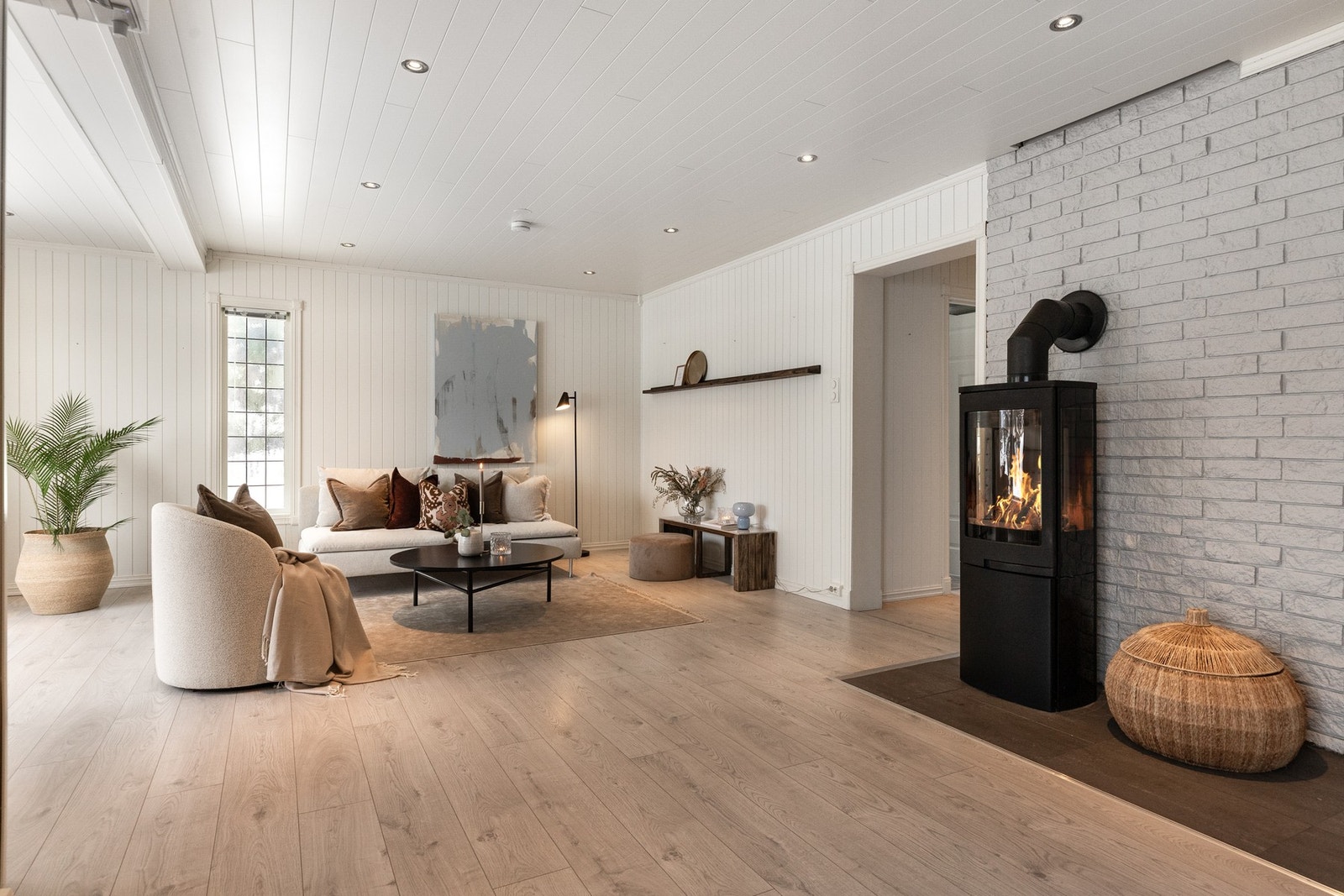 Nytt tak/himling i stue i 2024 Galleribilde