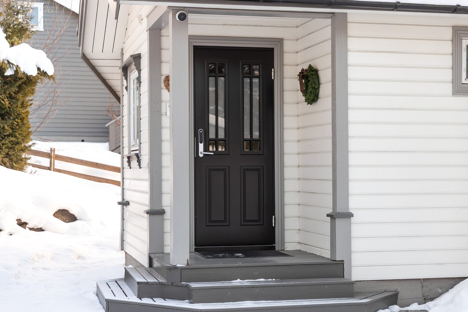 Inngangsdør ny i 2023 Galleribilde