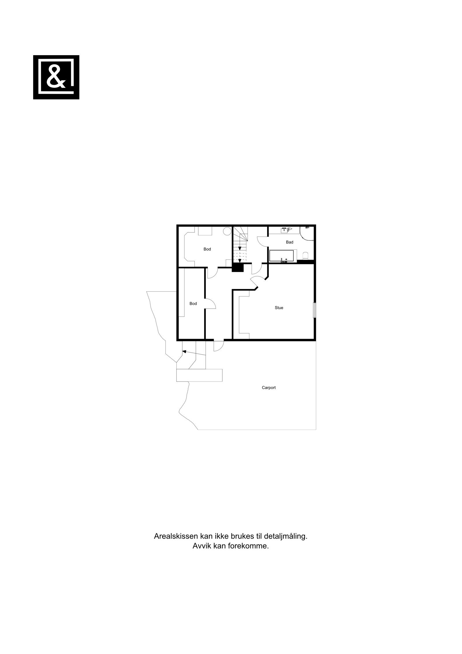 Plantegning kjeller Galleribilde