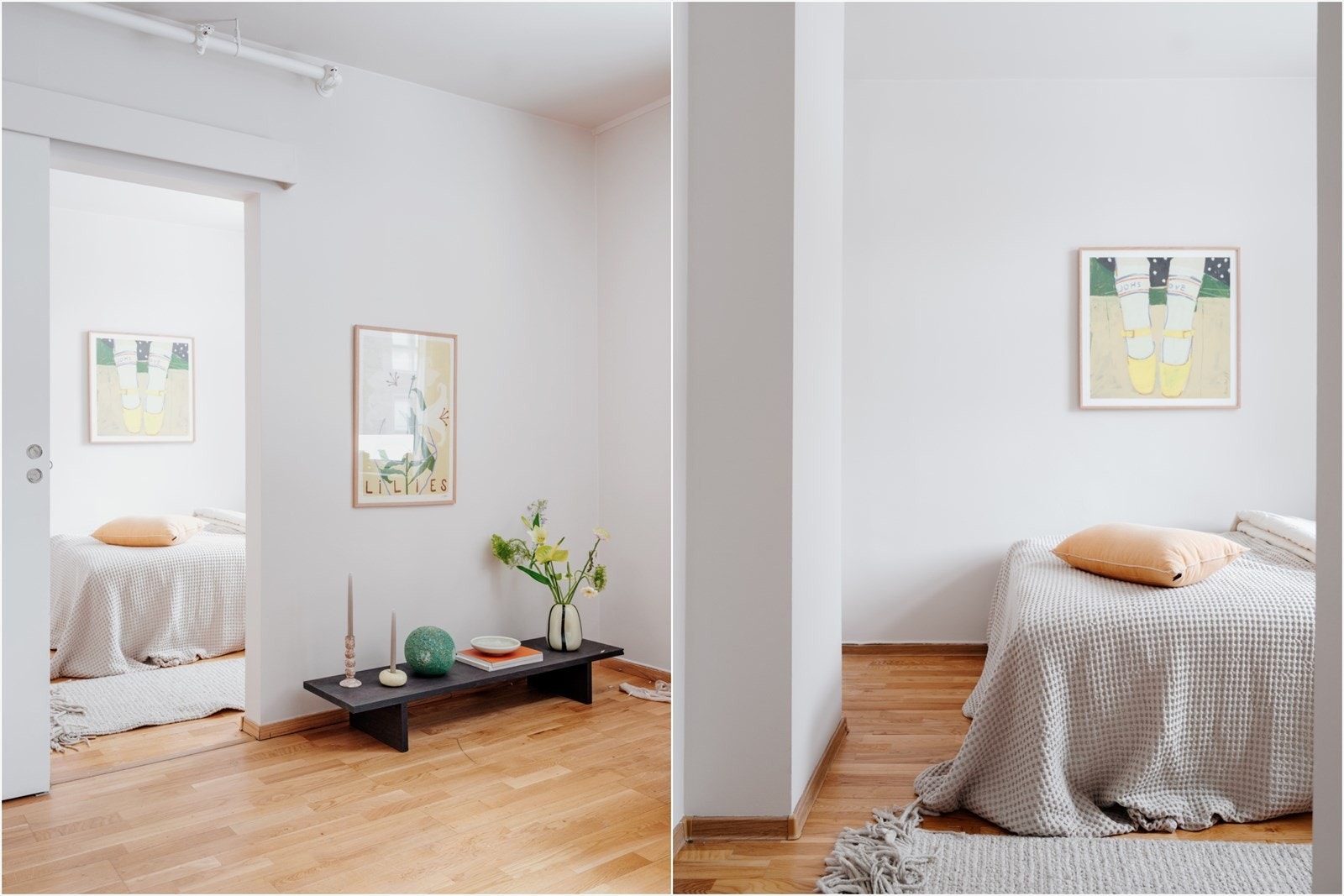 Rommet har vindu ut mot rolige omgivelser i bakgården. Galleribilde