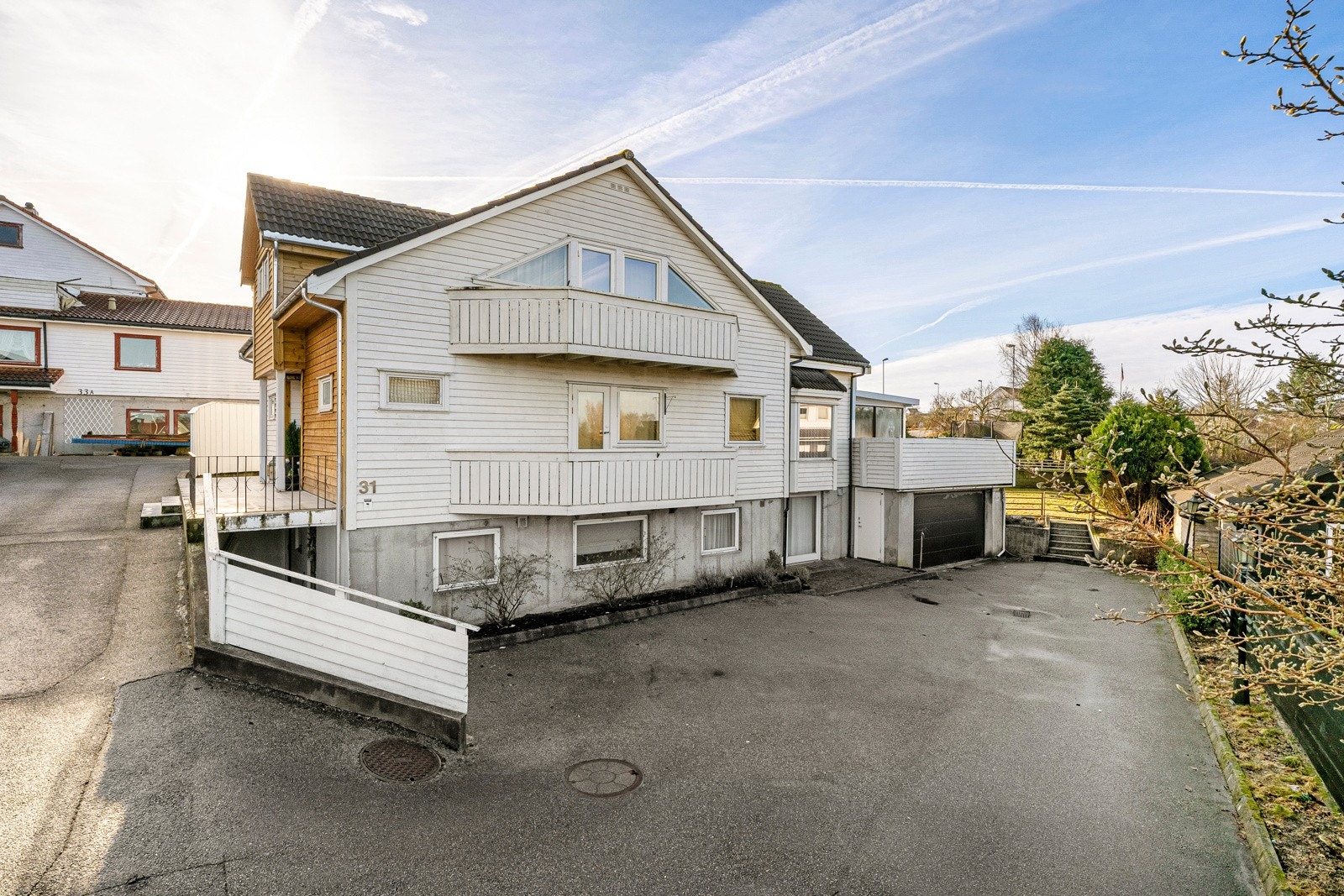 Stort gårdsrom Galleribilde