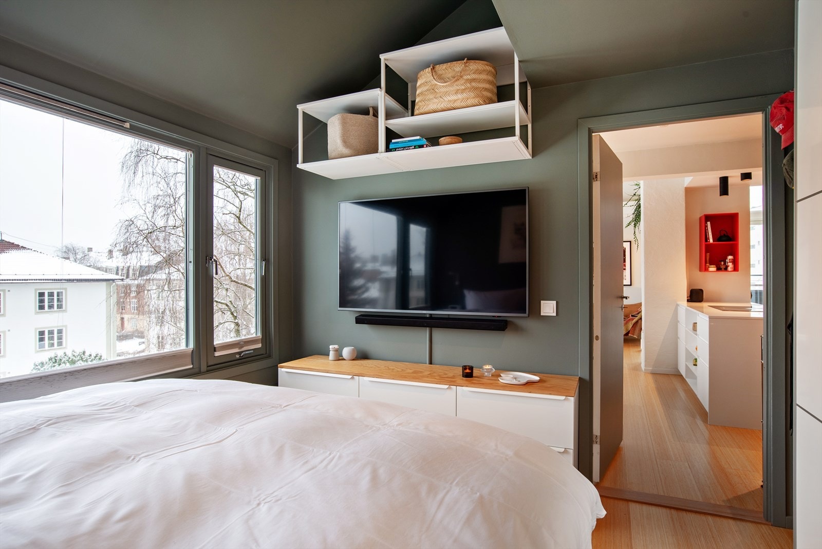 Soverommene er vendt mot rolig område. Galleribilde