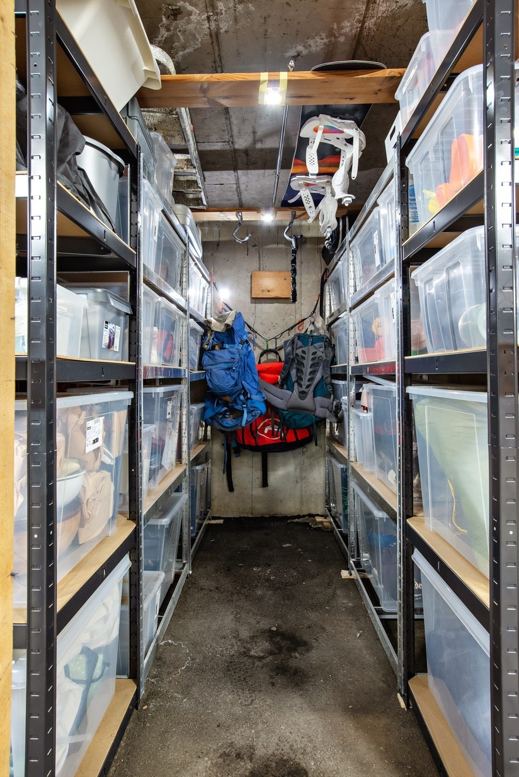 Ekstern bod målt til 4 kvm i kjeller. Galleribilde