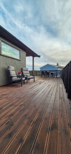 Selgers egne bilder av terrassen. Galleribilde