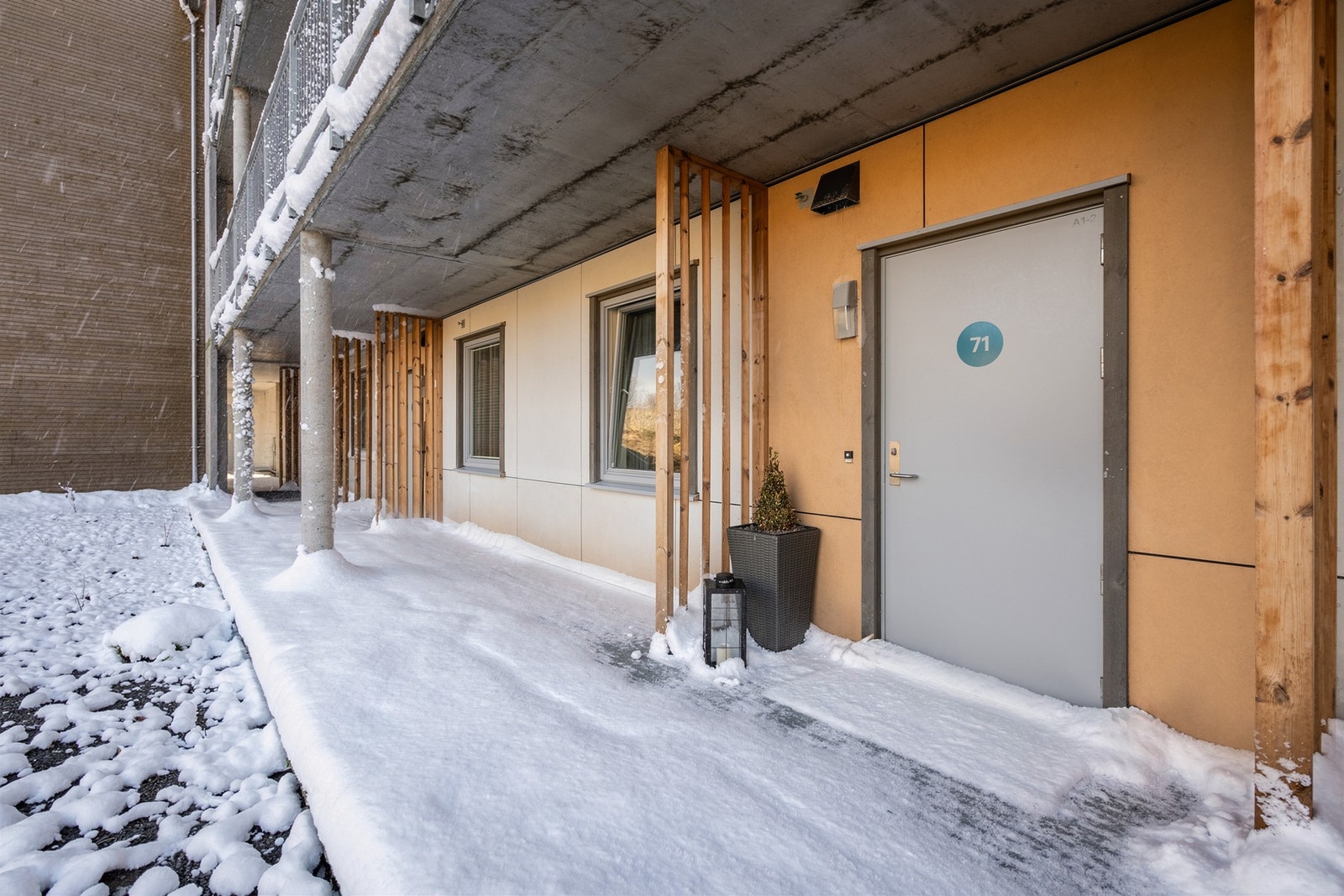 Inngangsparti Galleribilde