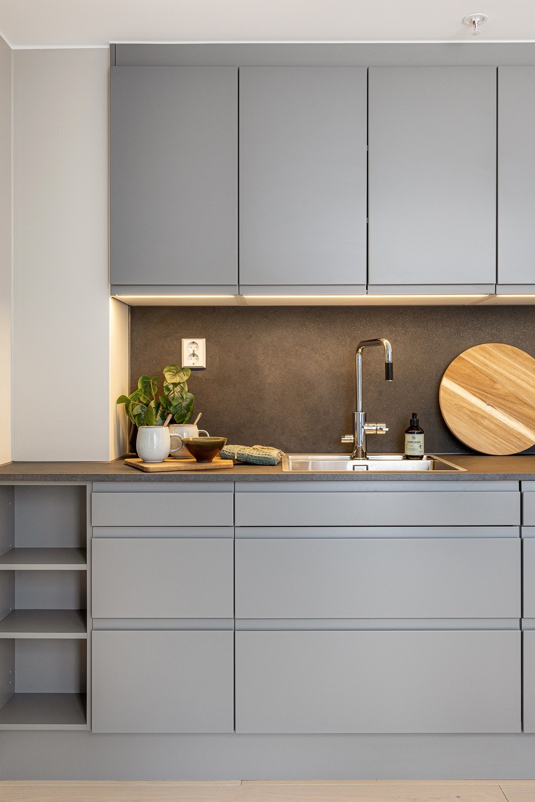 Vannstoppersystem er montert og det er avtrekk via mekanisk avtrekksanlegg. Galleribilde