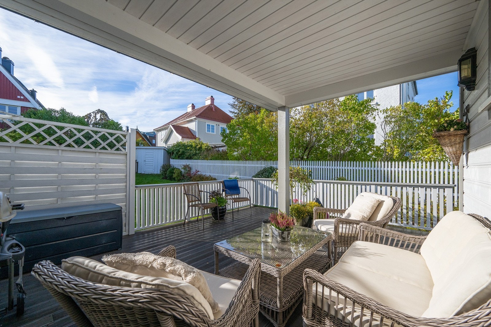 Deilige uteplasser mot sydvest. Galleribilde