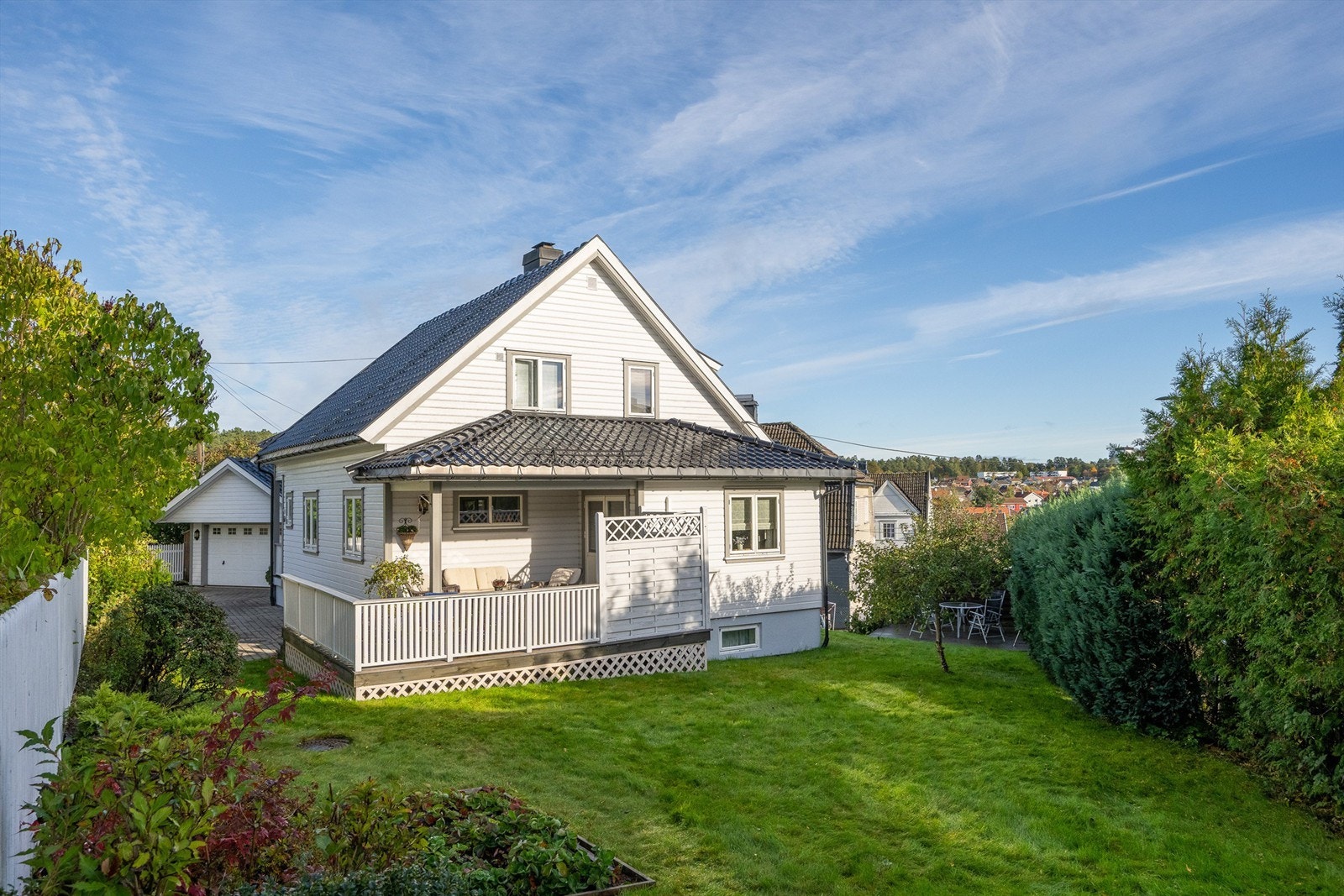 Høst i hagen Galleribilde