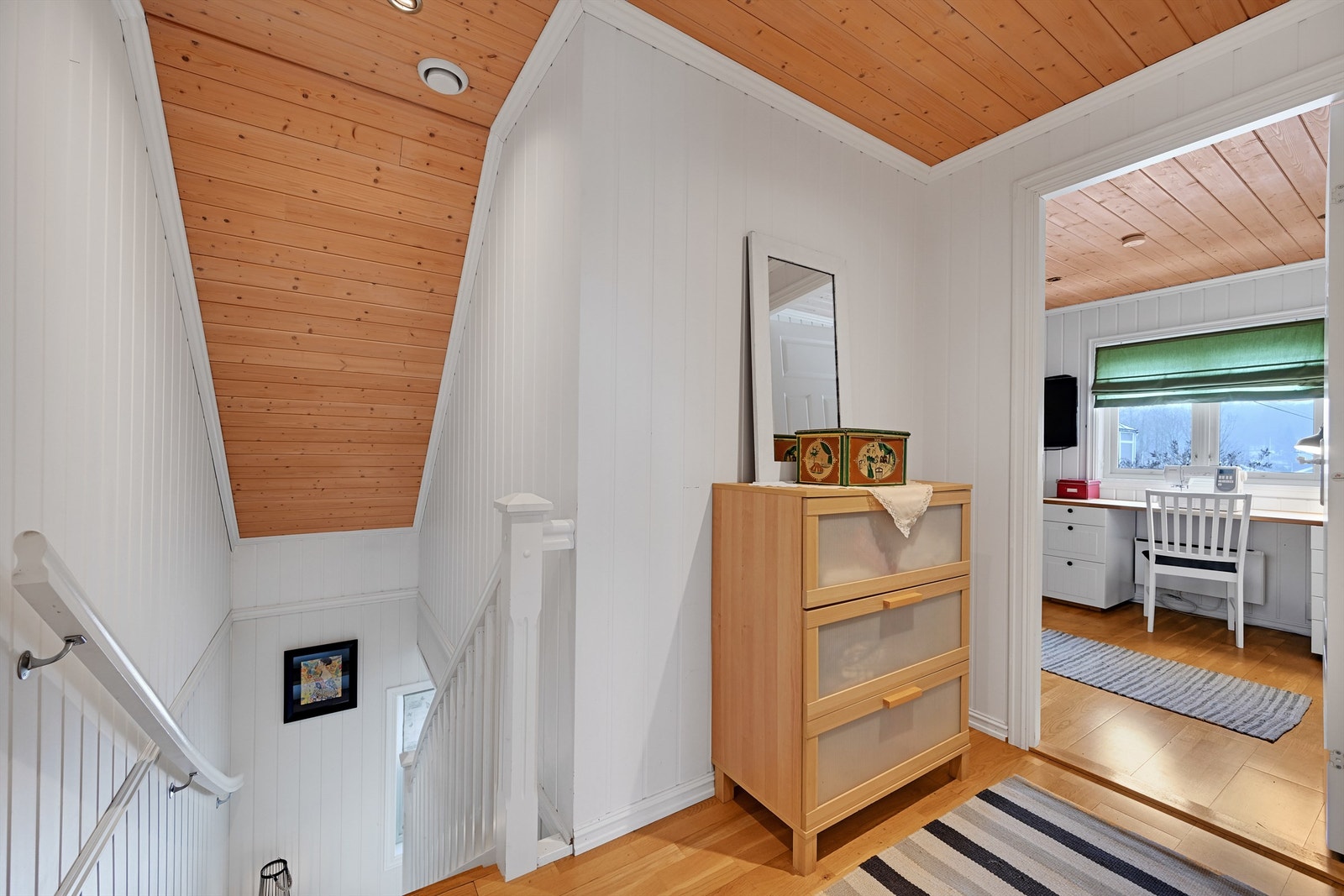 Trappegangen på øvre plan Galleribilde