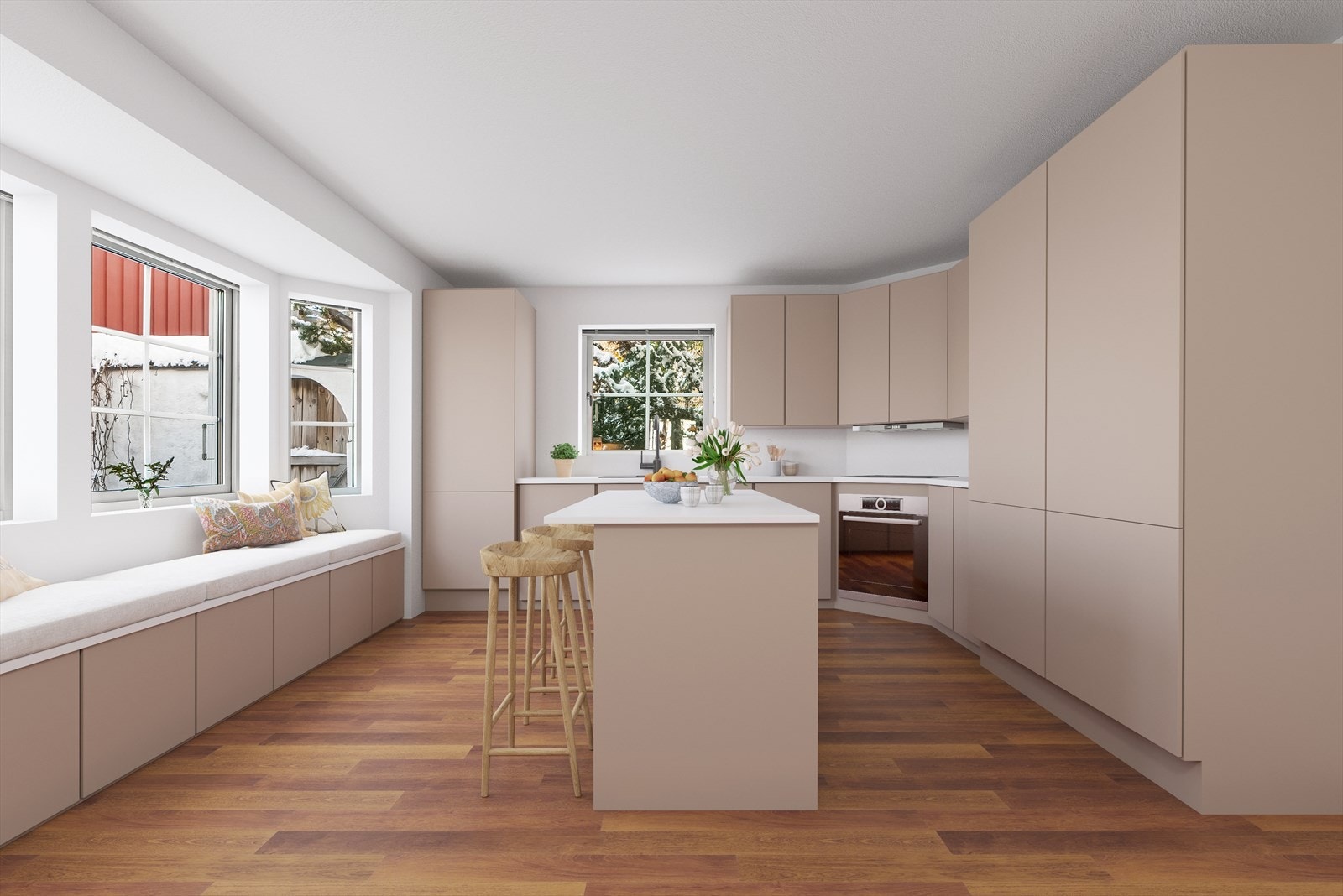 Digital renovering av kjøkkenet Galleribilde