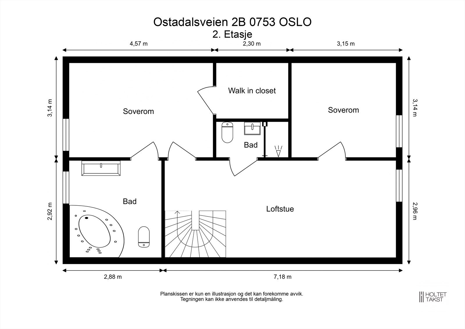 Plantegning - 2.Etasje Galleribilde