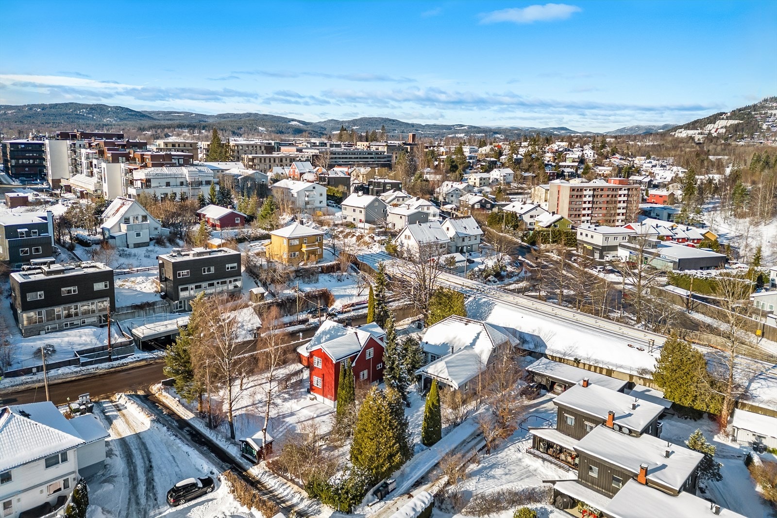 Et barne- og familievennlig bomiljø nær gode skoler, barnehager og fritidstilbud. Galleribilde