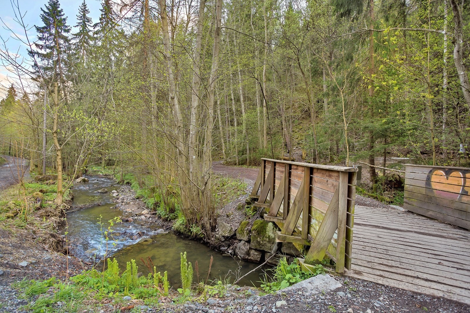 Mærradalen med fine tur- og treningsmuligheter Galleribilde