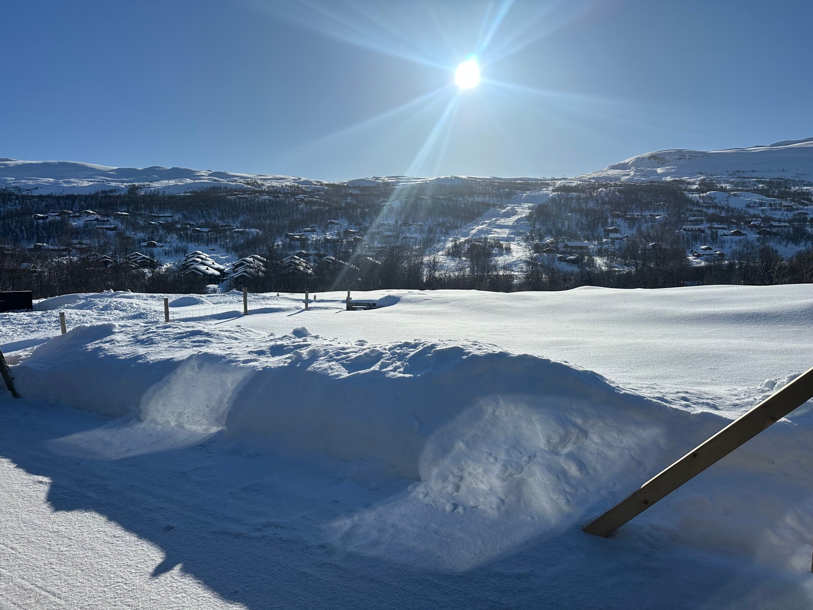Terrasse (mot øst - Tørrisheisen) Galleribilde