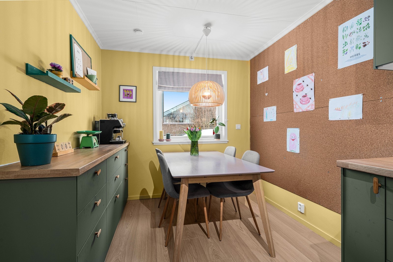 Et sosialt samlingspunkt for måltider i hverdagen. Galleribilde