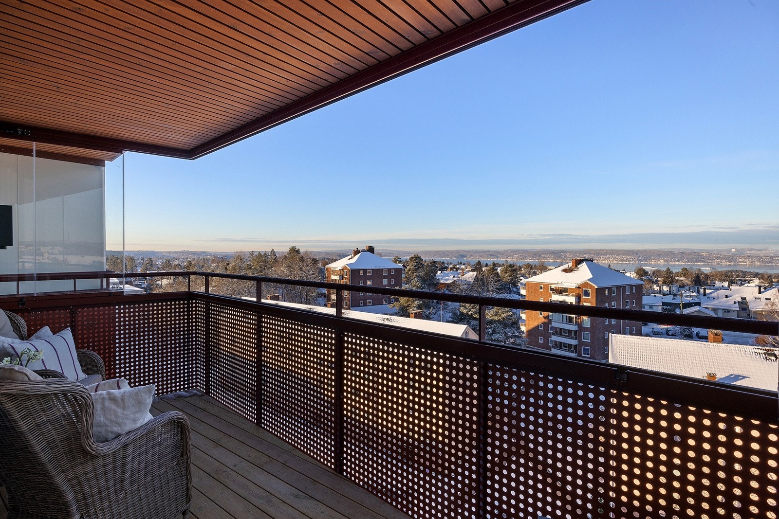 Velkommen til Langbølgen 7 C, 8. etasje. Foto: Junaid Hanif/Diakrit Galleribilde