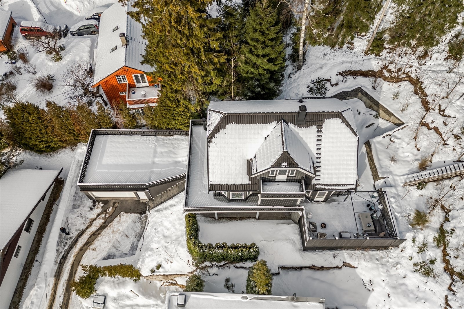 Dalssvingen 16C sett ovenfra. Galleribilde