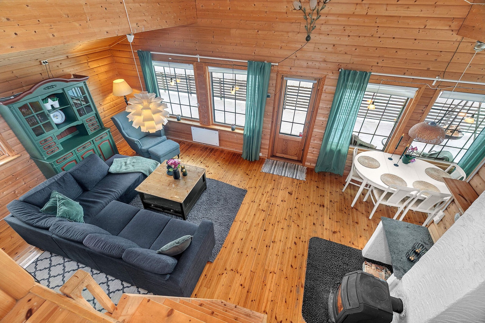 Stuen sett fra hemsen Galleribilde