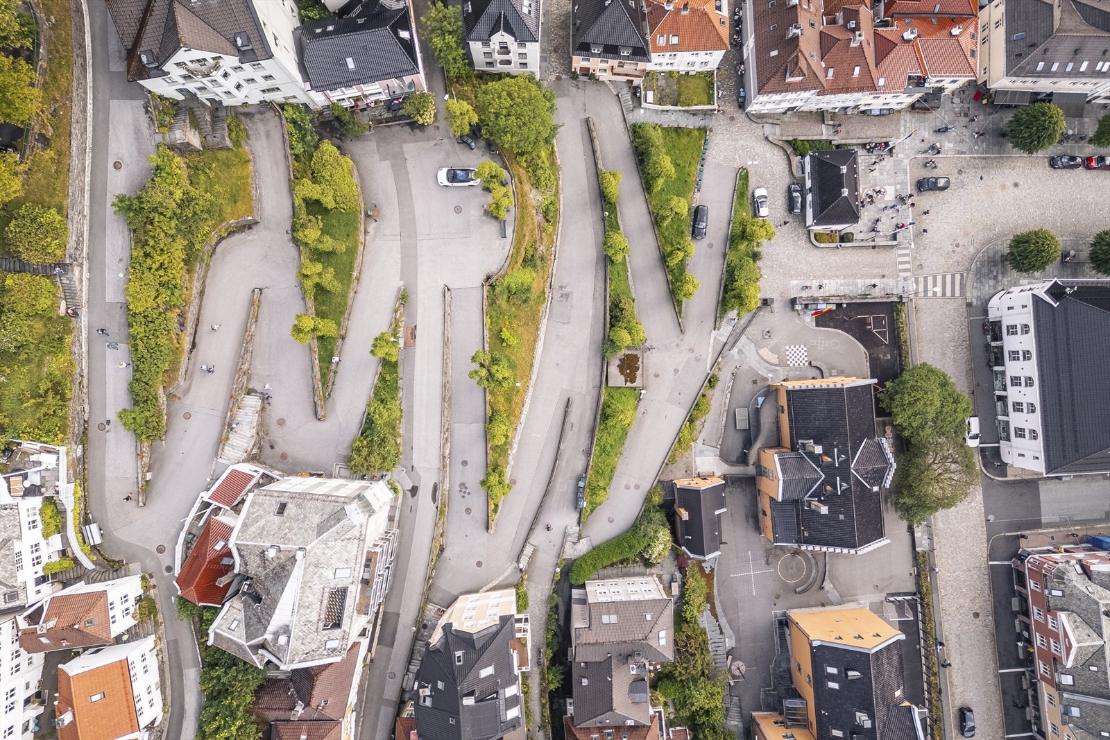 Dronebilde Galleribilde