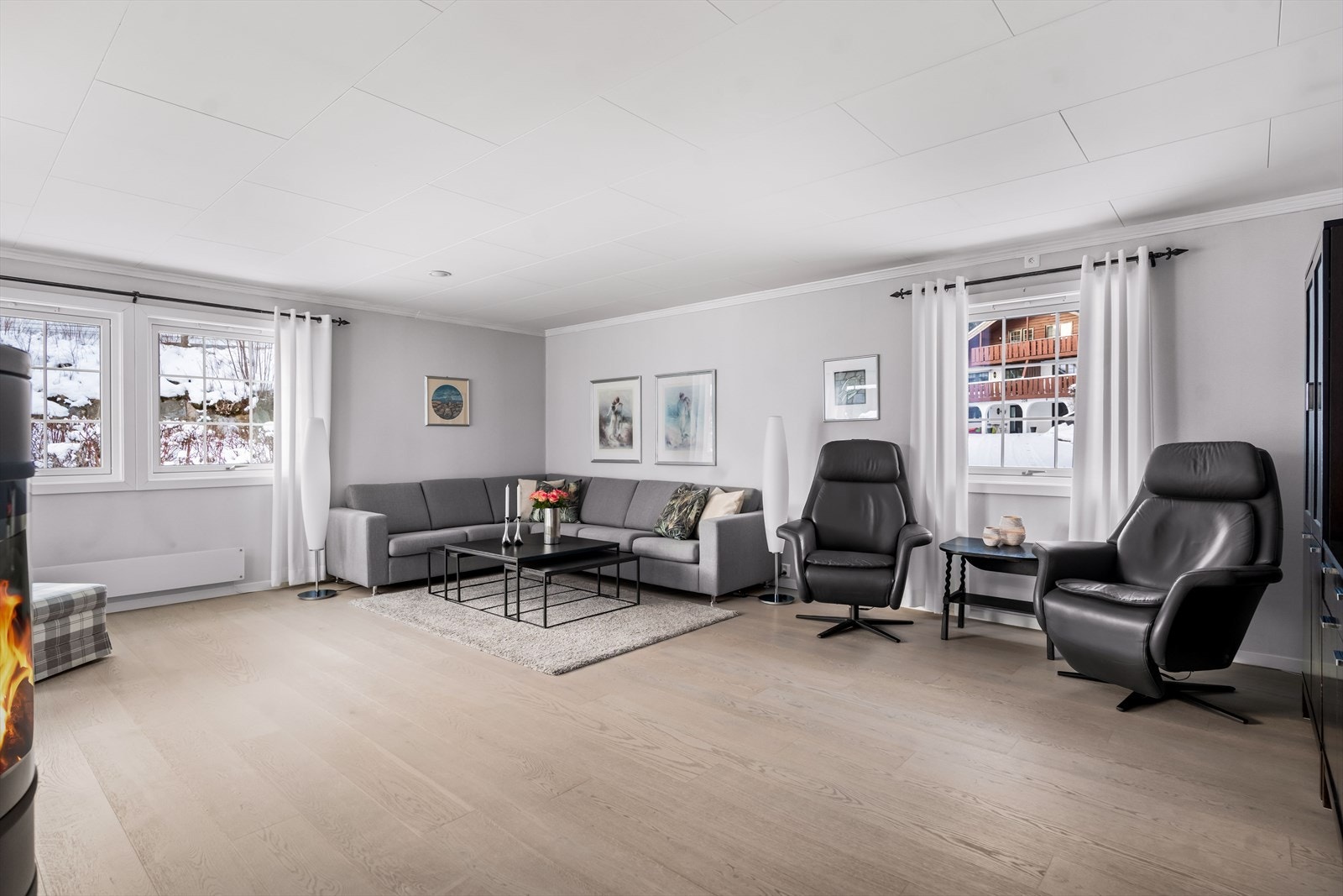 På dagtid er sturen naturlig lys. Galleribilde