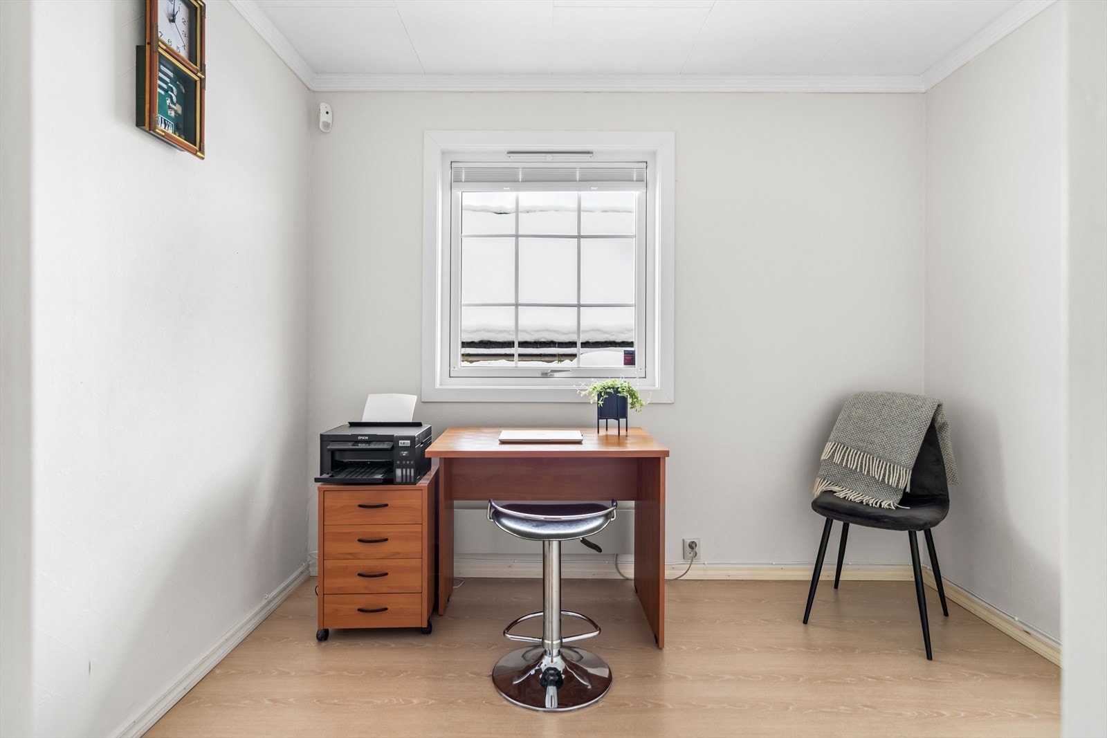 Soverom nr. 2 fungerer ypperlig som barnerom, gjesterom eller kontor - her er mulighetene mange. Galleribilde