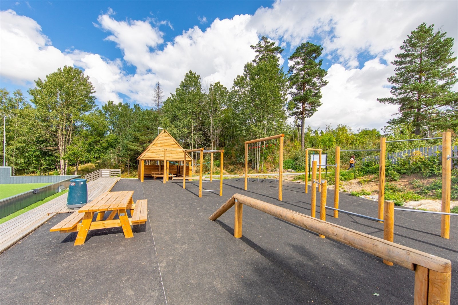 Vallerud Aktivitetspark. Galleribilde