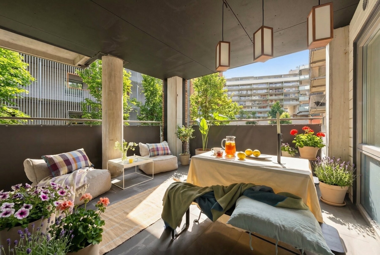 En flott 3-roms hjørneleilighet med balkong på 16 kvm og god planløsning. Galleribilde