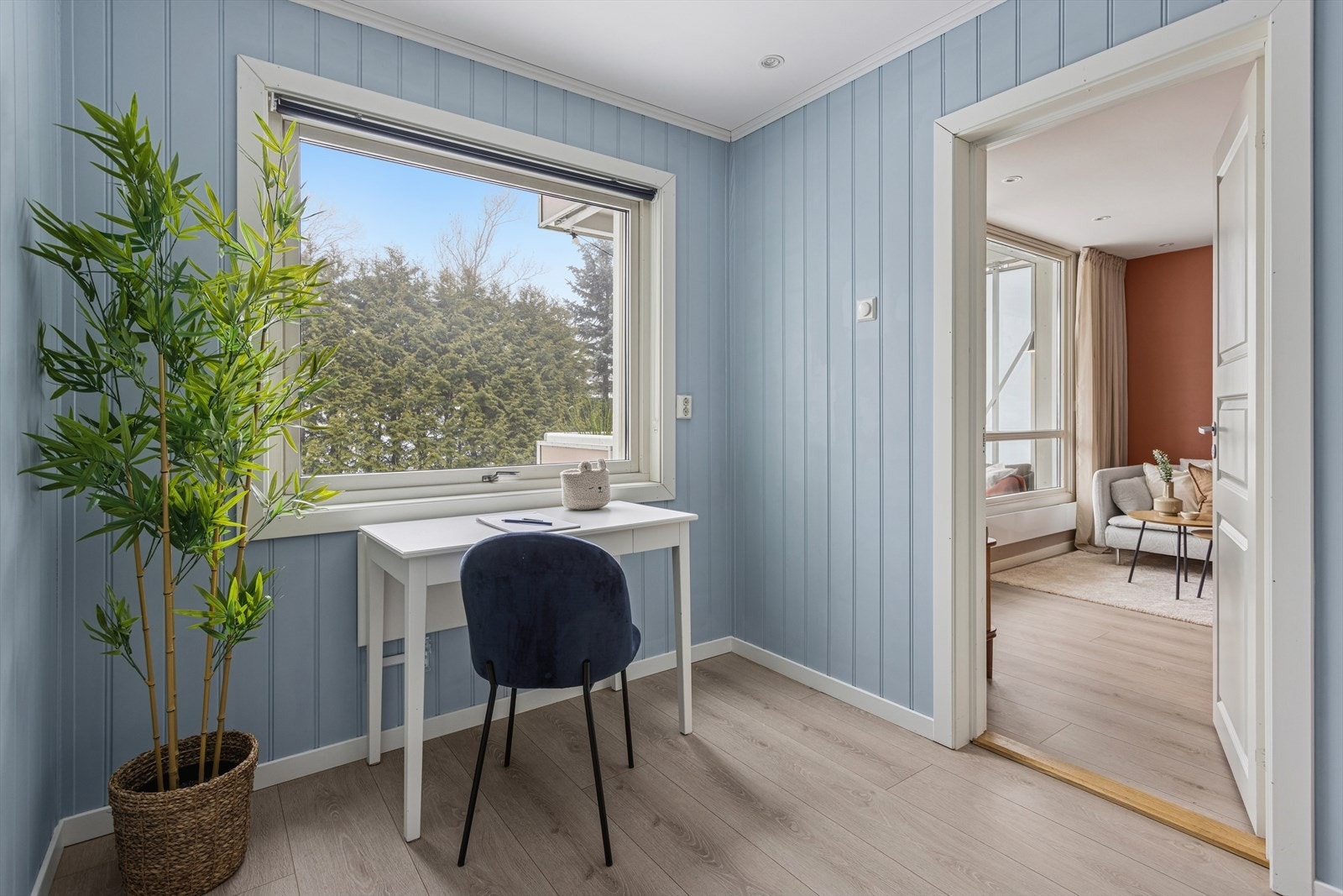 Rommet fungerer utmerket som gjesterom, barnerom, kontor eller TV-stue. Galleribilde