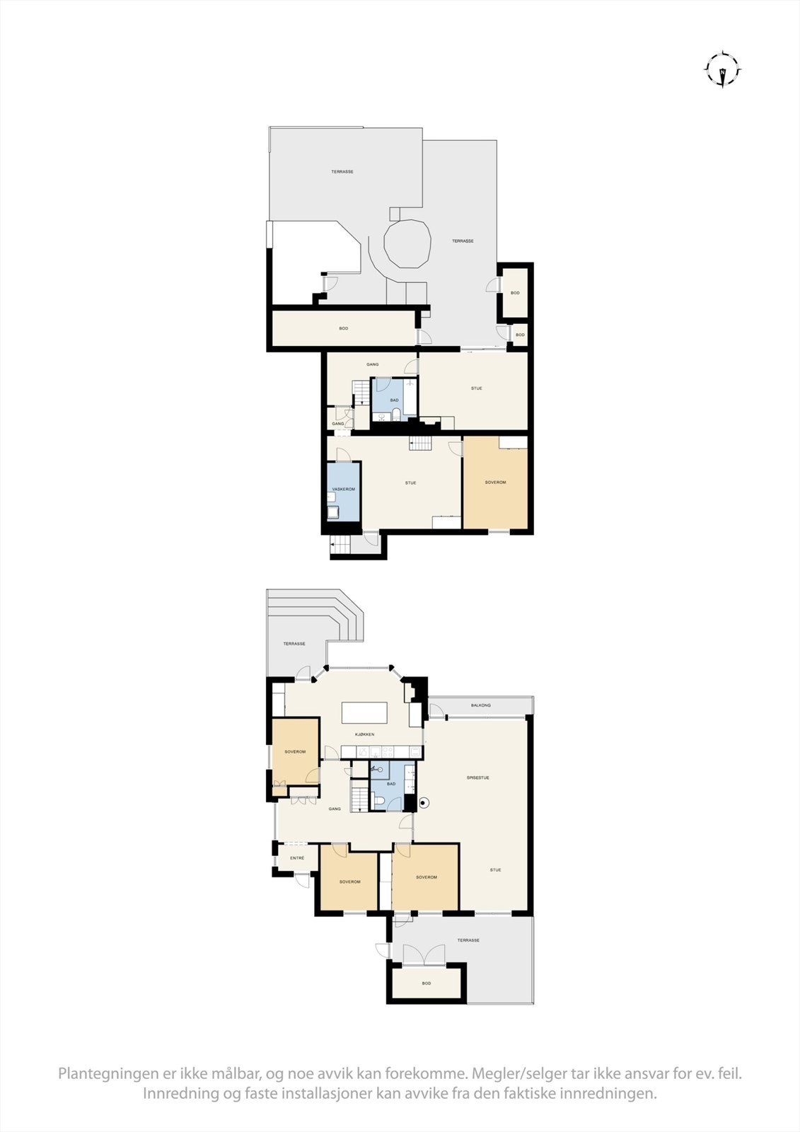 Plantegninger - Ekrehaugen 36. Galleribilde
