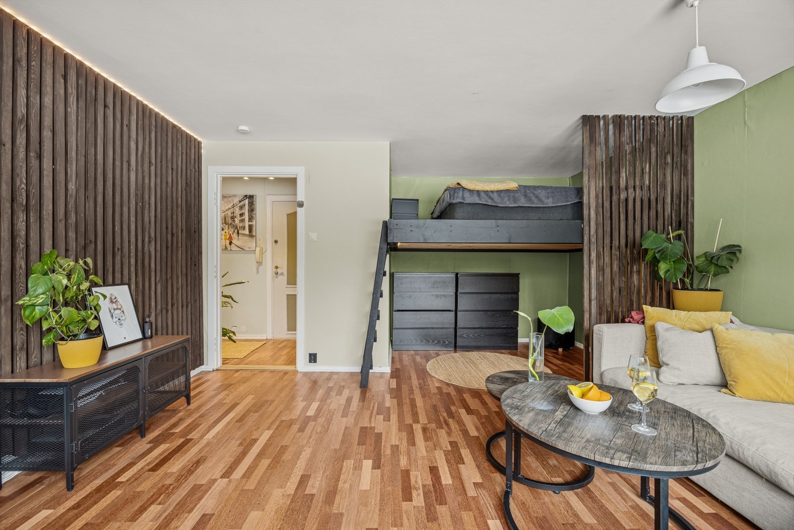 Nydelige lysforhold og store flater Galleribilde