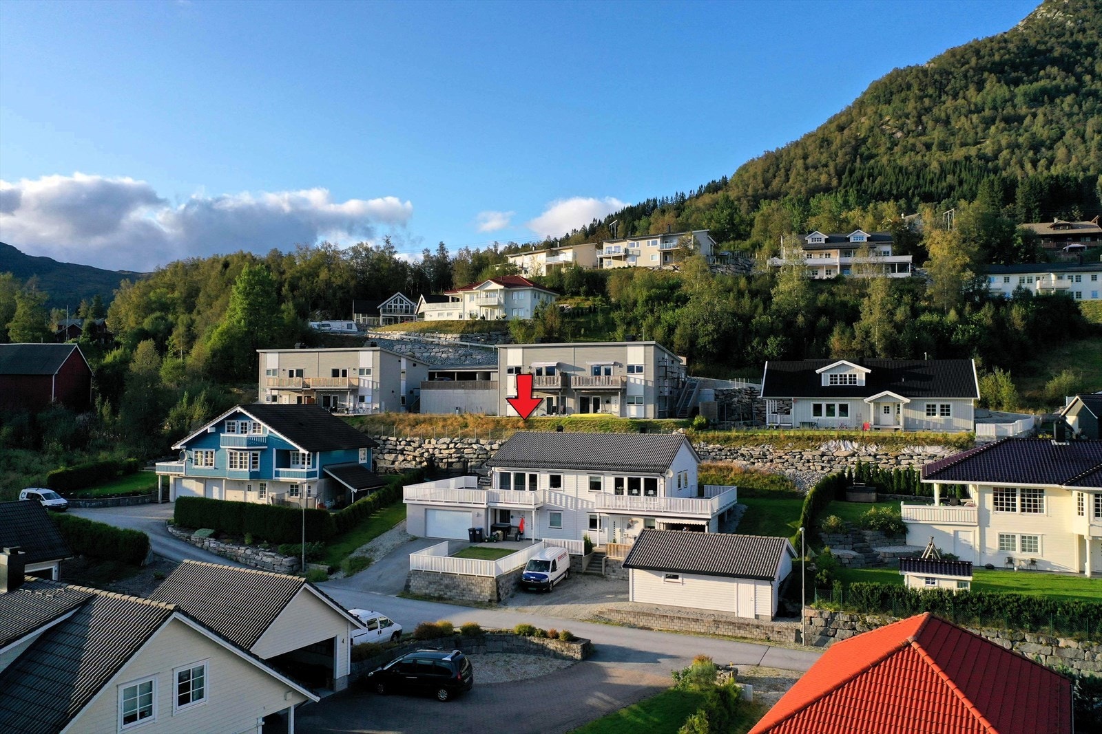 Dronefoto (arkivfoto fra 2021) Galleribilde