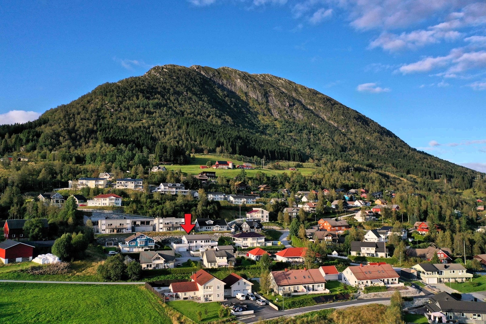 Dronefoto (arkivfoto fra 2021) Galleribilde