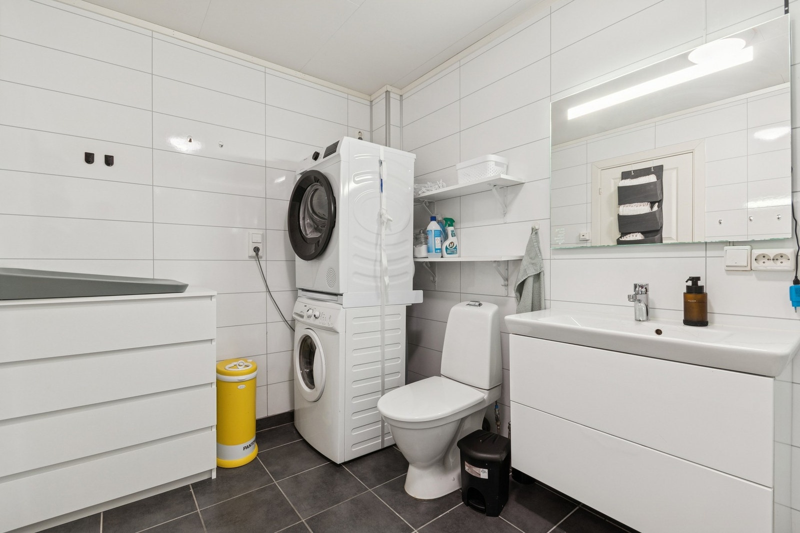 Bod innredet som bad. Rommet er ikke omsøkt eller bruksendret hos Bodø kommune. Galleribilde