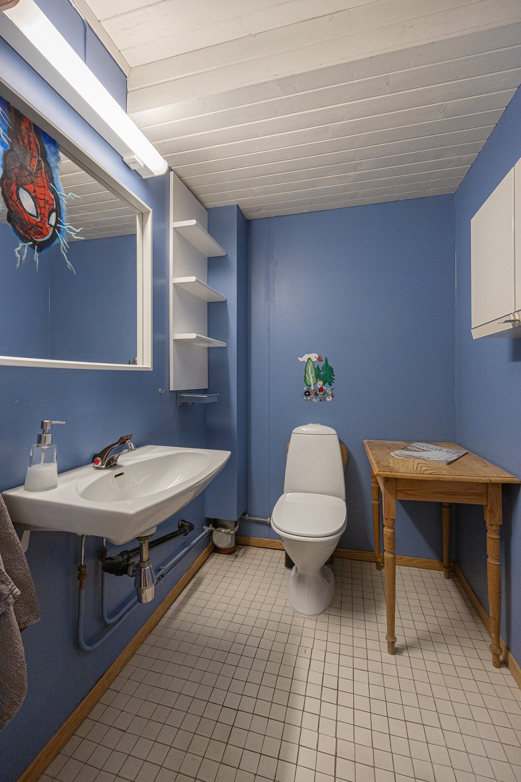 Wc-rommet i kjelleretasjen. Galleribilde