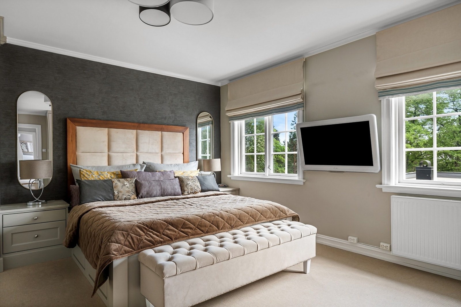 Etasjen har fire flotte soverom Galleribilde