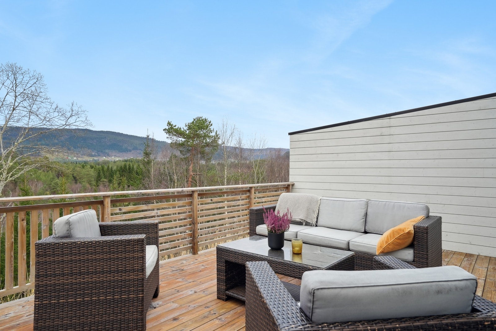 God plass til møblering av loungeruppe. Galleribilde