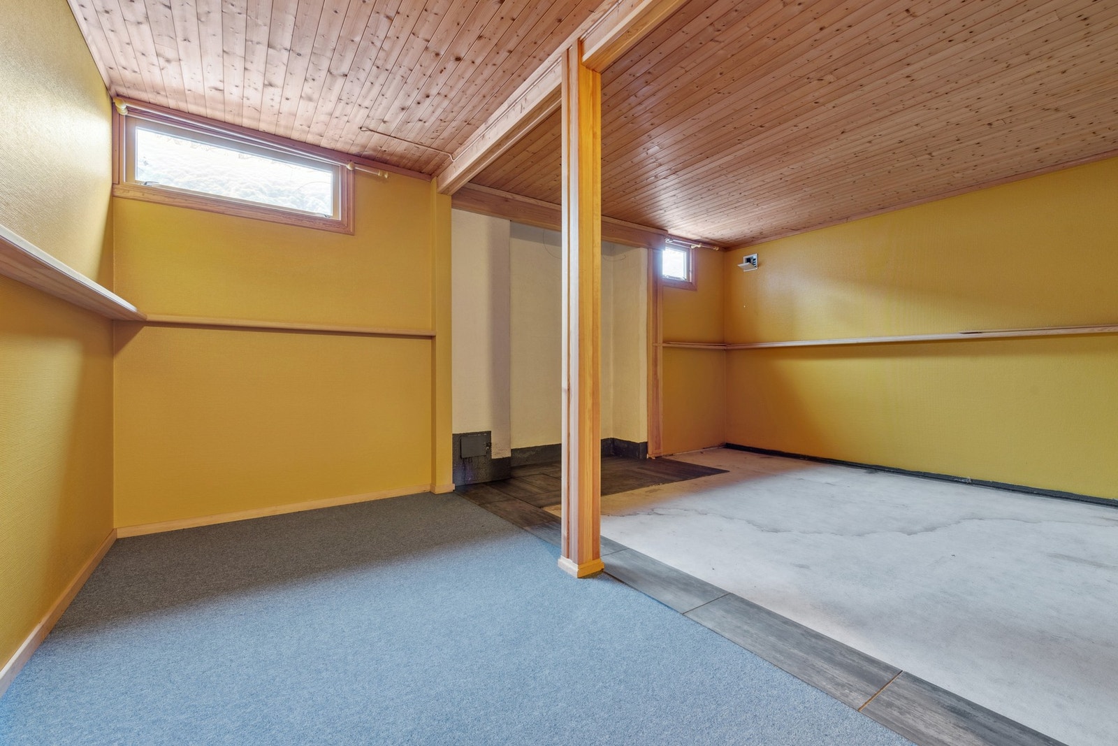 Etasjen har et godt potensial for videre tilpasning. Galleribilde