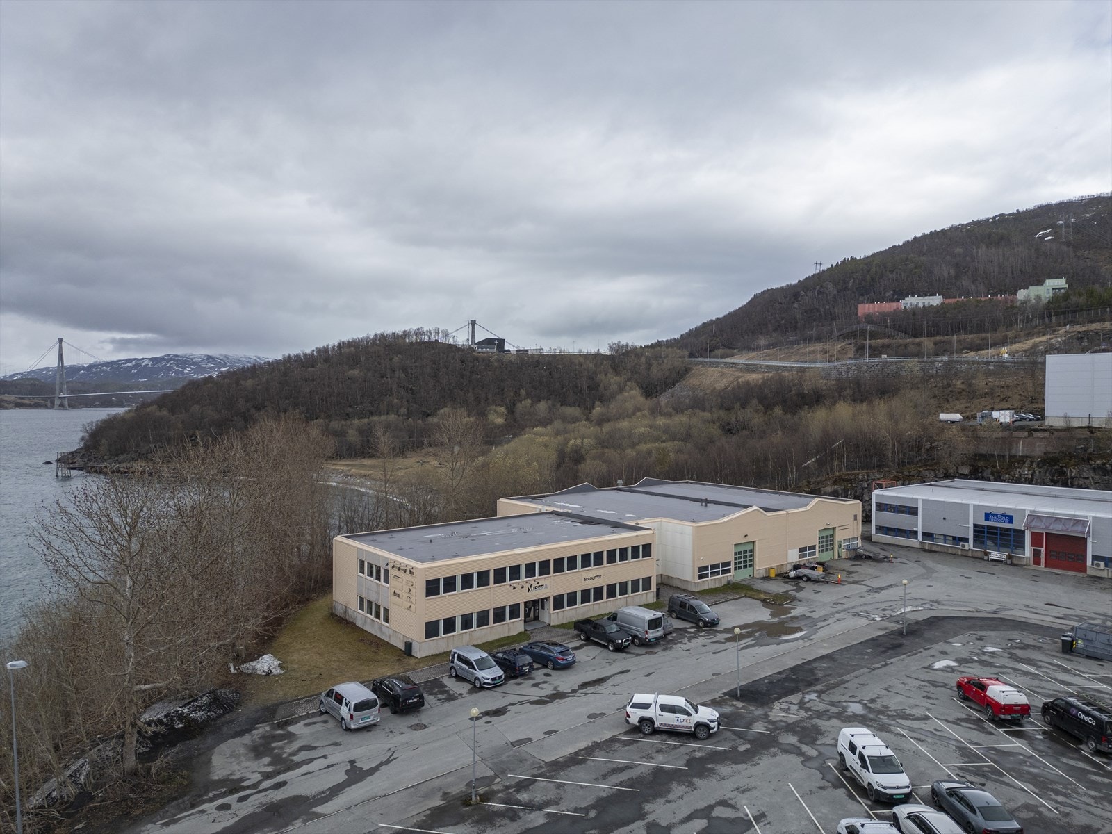 Dronebilde Galleribilde