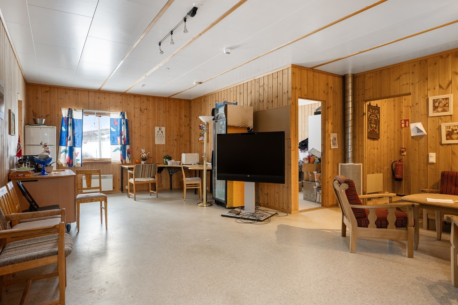 Bakrom på butikklokalet Galleribilde