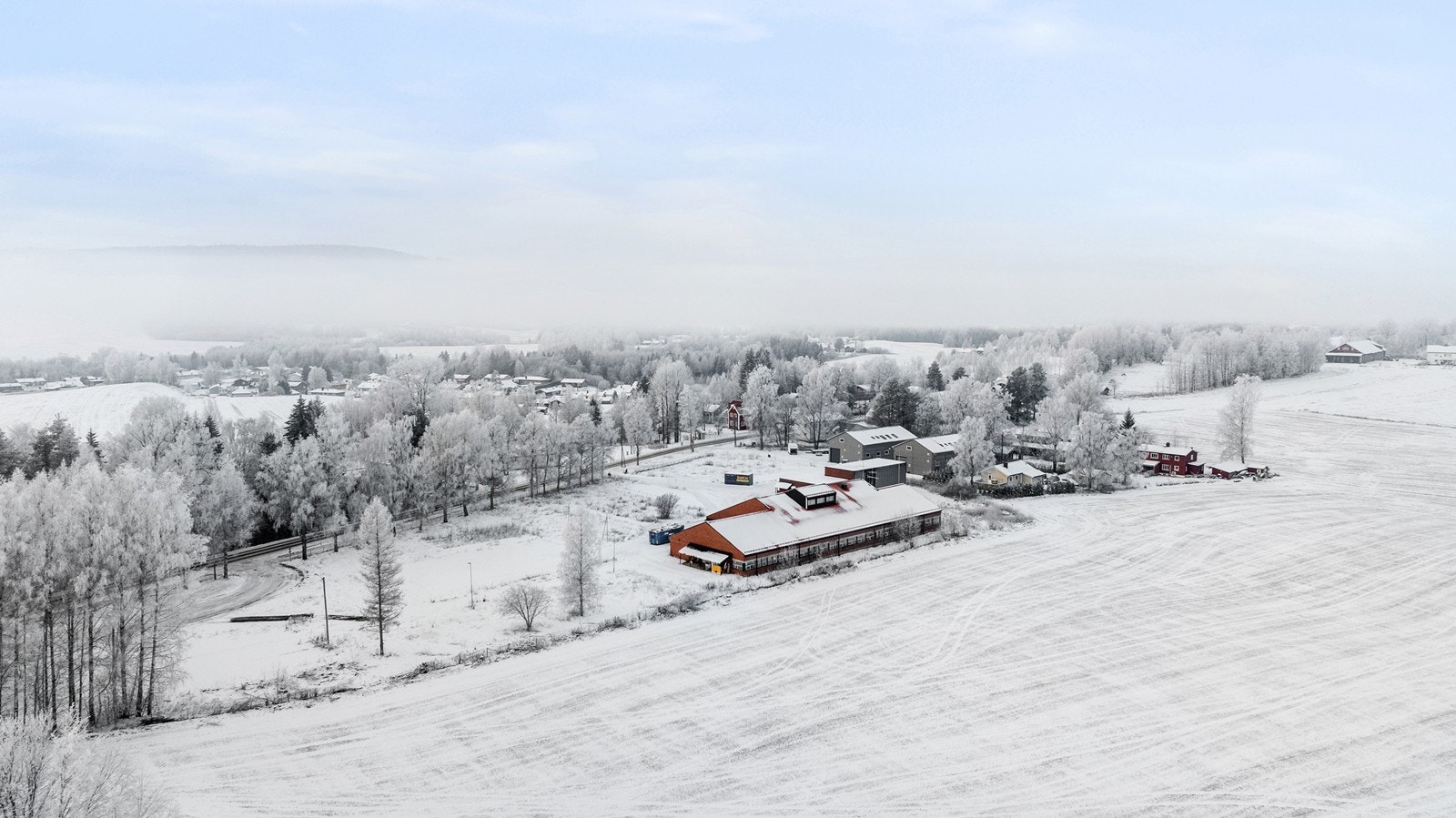 Dronefoto. Galleribilde