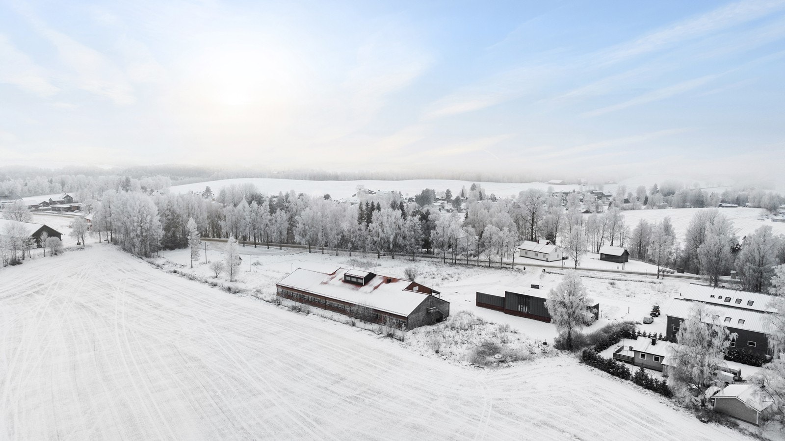 Dronefoto. Galleribilde