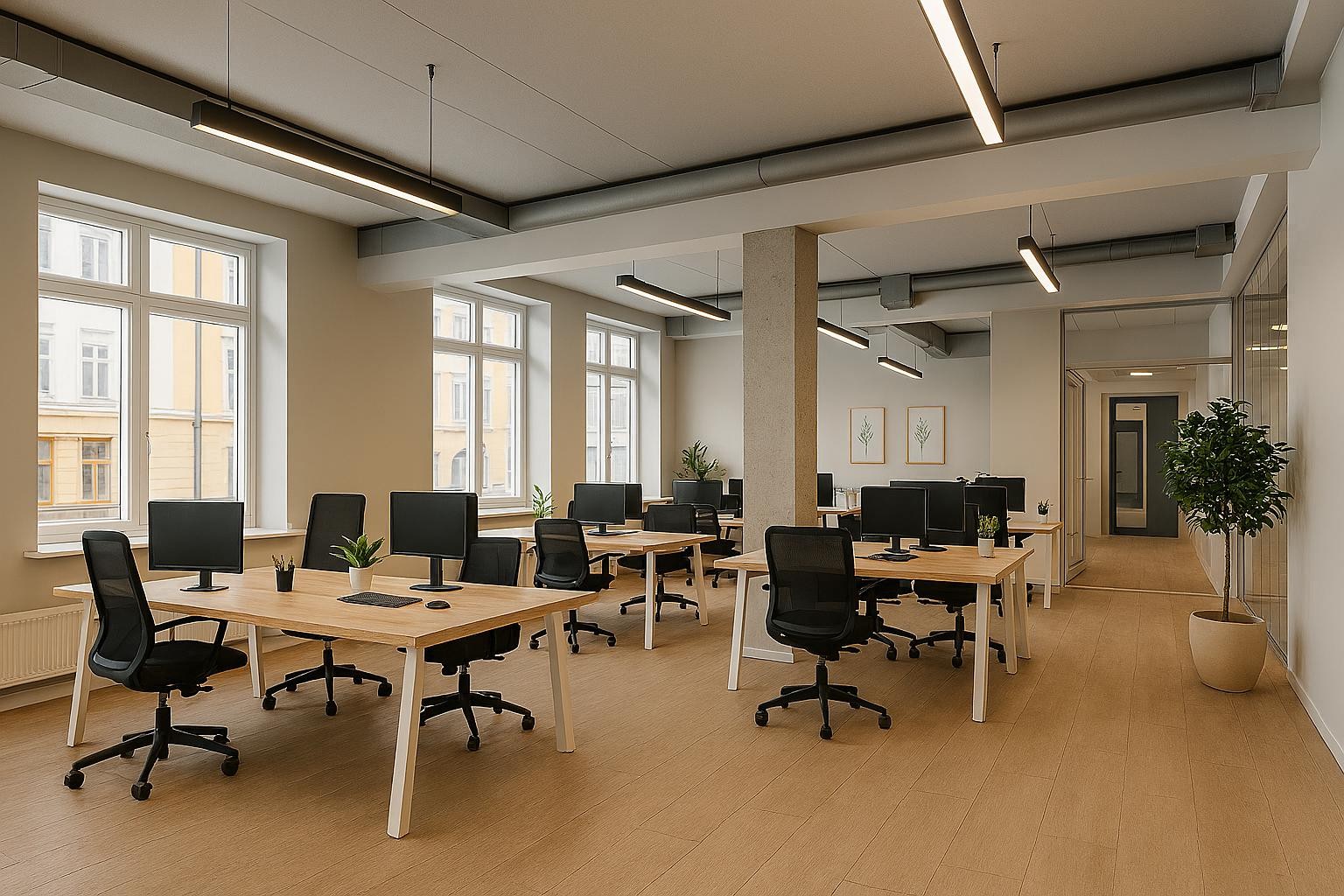 Dette bildet er generert av KI Galleribilde